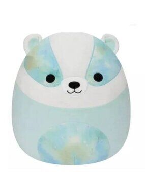 quishmallow Banks the Badger 16" Plush Kellytoy Large Stuffed Animal NWT